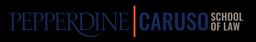 Pepperdine University Caruso School of Law Logo