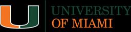 University of Miami Department of Cinematic Arts Logo